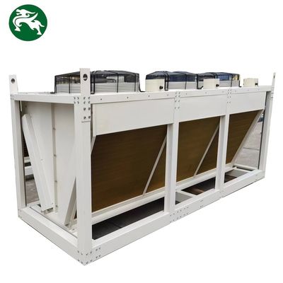 Niestandardowy projekt suchego chłodnicy radiatora zdalnego 42000m3/h do chłodzenia silnika Genset