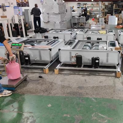 1-5HP Super Slim Sufit Hanging Water Cooled DX Air Handling Unit Oczyszczanie powietrza HVAC dla przemysłu