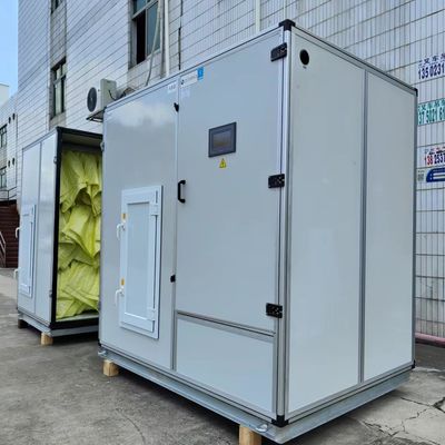 Modułowy AHU 120T z zimną wodą do szpitali z wysokim filtrem