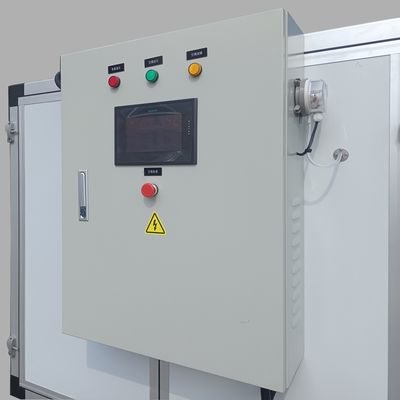 Z funkcją zdalnego sterowania PLC Wypływ wilgoci Dehumidifier obracający się dla drukarni
