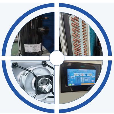 1-5HP Super Slim Sufit Hanging Water Cooled DX Air Handling Unit Oczyszczanie powietrza HVAC dla przemysłu