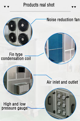 Ocieplenie budynku biurowego Jednostka obsługi powietrza AHU z kondensacją o wysokiej wydajności