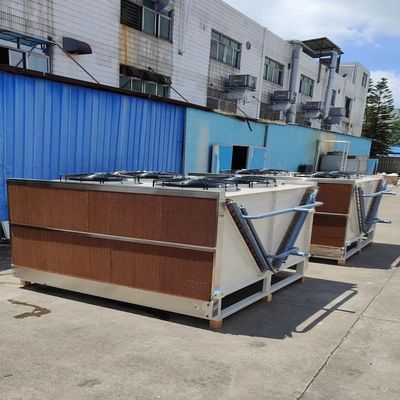Duże chłodzenie chłodzone powietrzem Rurka miedziana Aluminiowa płetwka do chłodzenia rafinerii