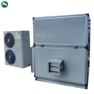 System obróbki powietrza AHU z modularną cewką pionową DX do chłodzenia w zakładach chemicznych