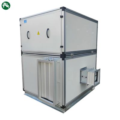 System obróbki powietrza AHU z modularną cewką pionową DX do chłodzenia w zakładach chemicznych
