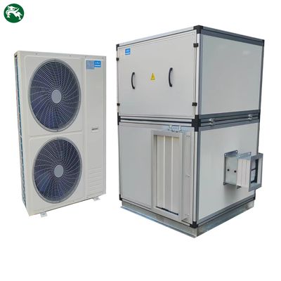 System obróbki powietrza AHU z modularną cewką pionową DX do chłodzenia w zakładach chemicznych
