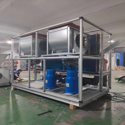 Budynek biurowy, klimatyzacja chłodzona wodą