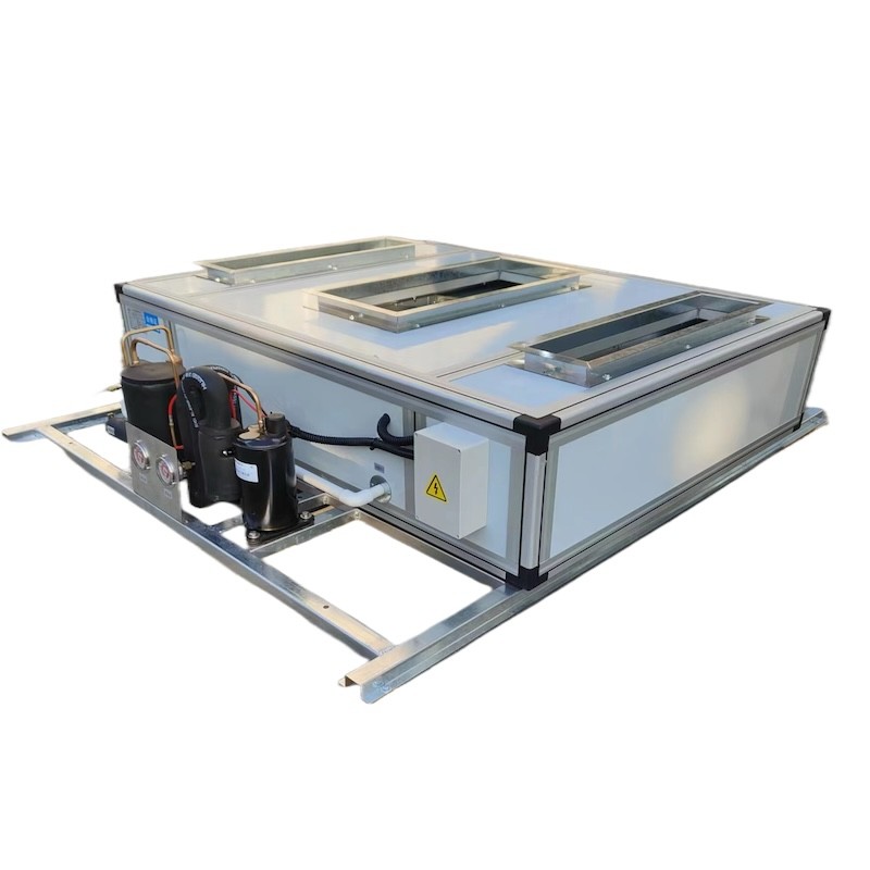 1-5HP Super Slim Sufit Hanging Water Cooled DX Air Handling Unit Oczyszczanie powietrza HVAC dla przemysłu